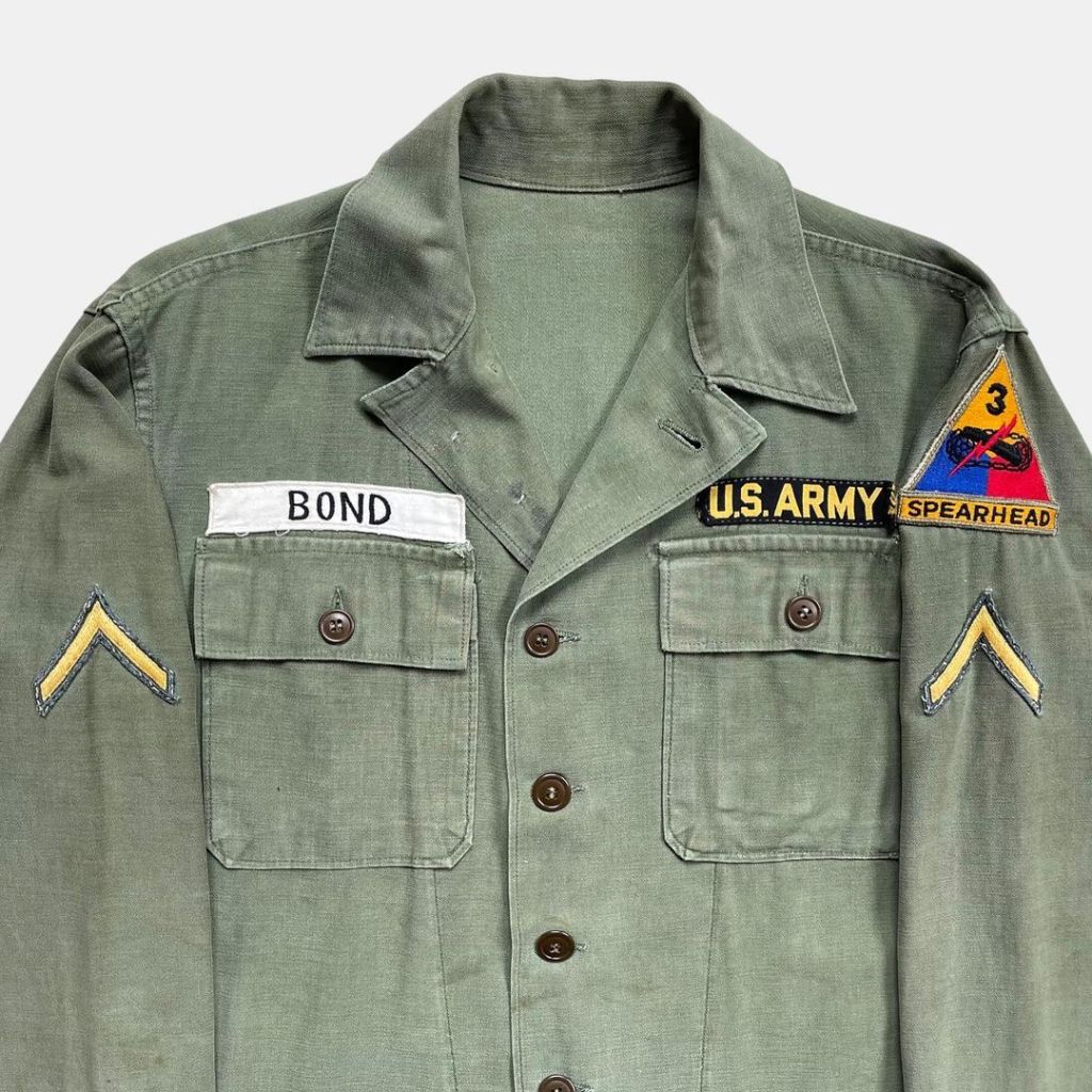 Sateen Shirt: Nathanial Bond, 3rd AD “Spearhead”