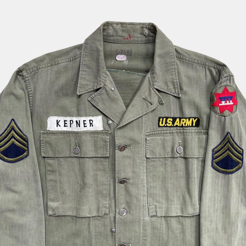 2nd Patt. HBT shirt: Kepner, VII&nbsp;Corps