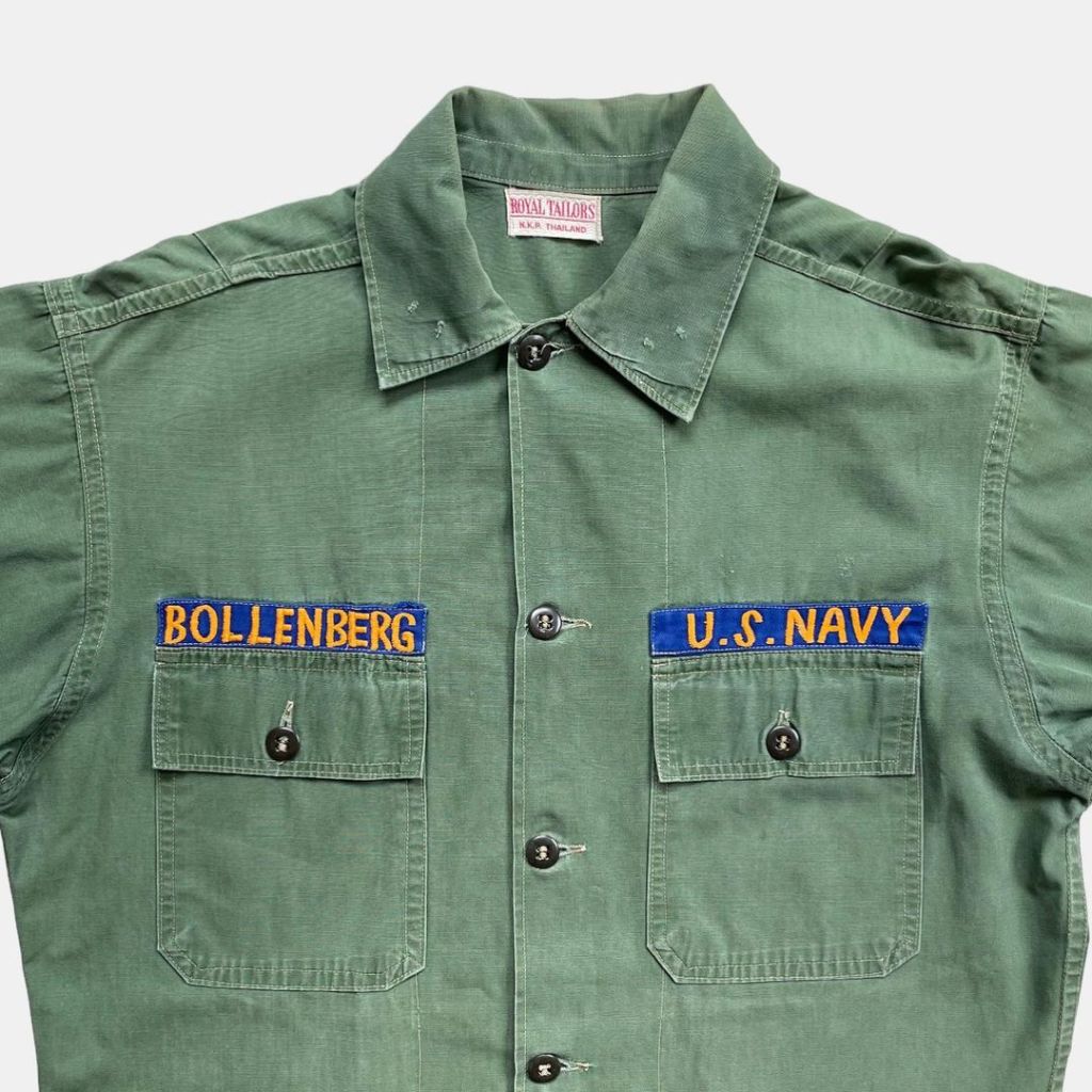Thai-tailored Shirt: Bollenberg, US&nbsp;Navy