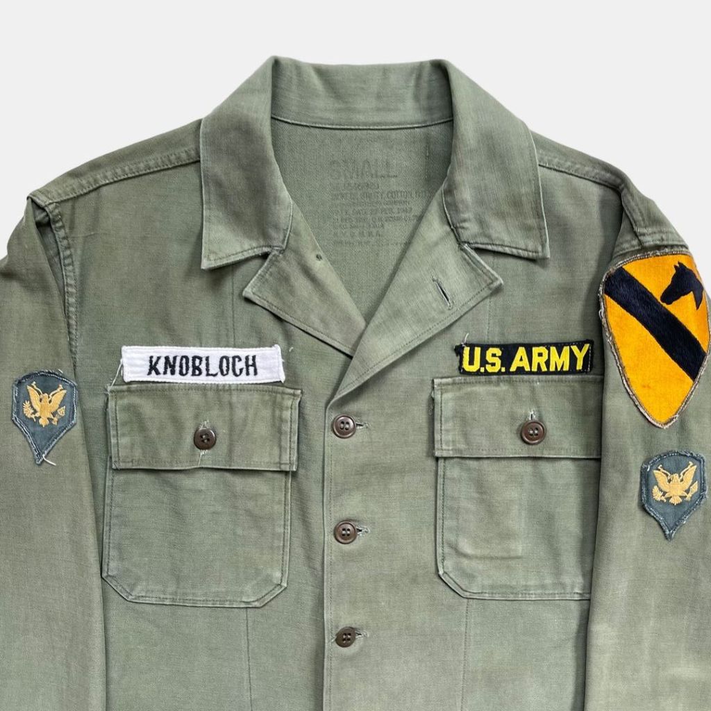 50s OG-107 Shirt: Knobloch, 1st&nbsp;Cav