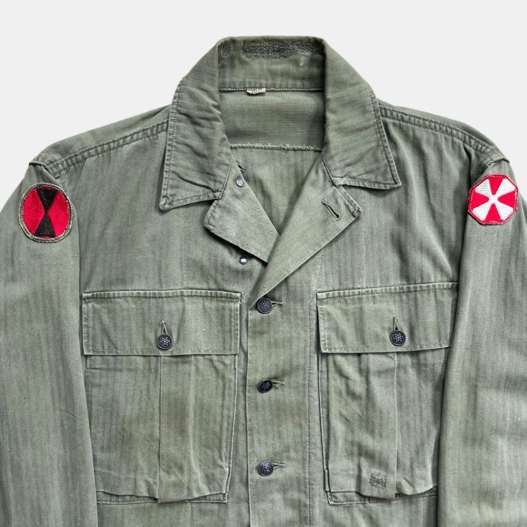 Korean-war period 2nd Patt. HBT&nbsp;shirt