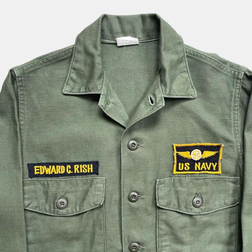 3rd Patt Shirt: Edward C. Rish, US&nbsp;Navy