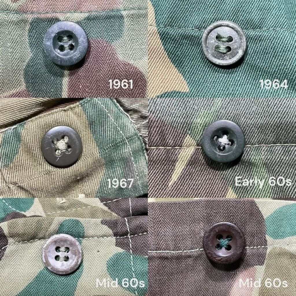 Indonesian zippers and buttons, mid-60s to&nbsp;2000.