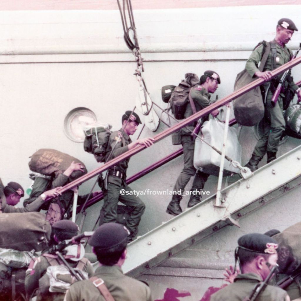 Brimob Deployment to Timor Timur, 1979-1980 from pak RGB&nbsp;Soetrisno