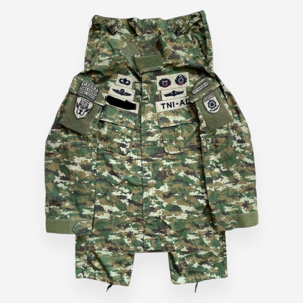 Loreng Linud NKRI Kostrad – Yonif PR 305/Tengkorak Camouflage&nbsp;TNI