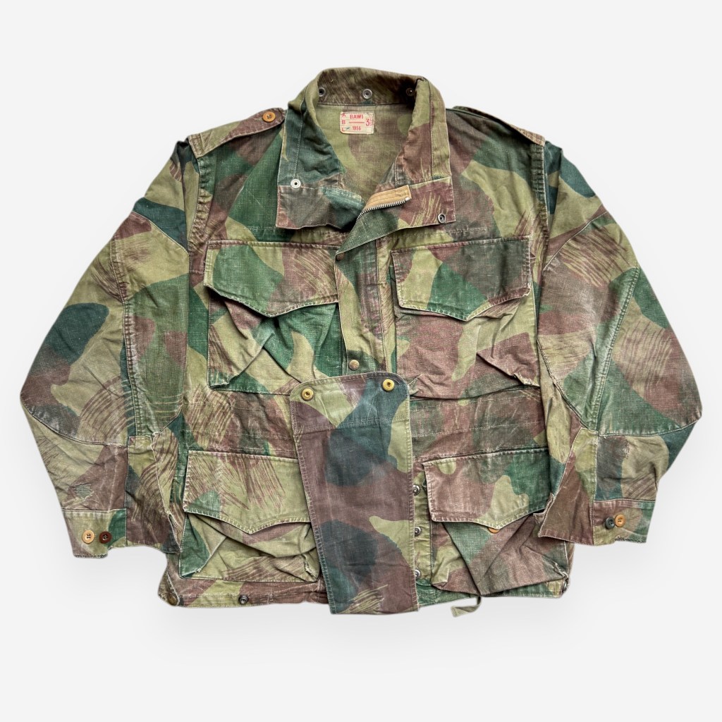 Belgian 1956 “Congo” Brushstroke Camouflage&nbsp;Smock