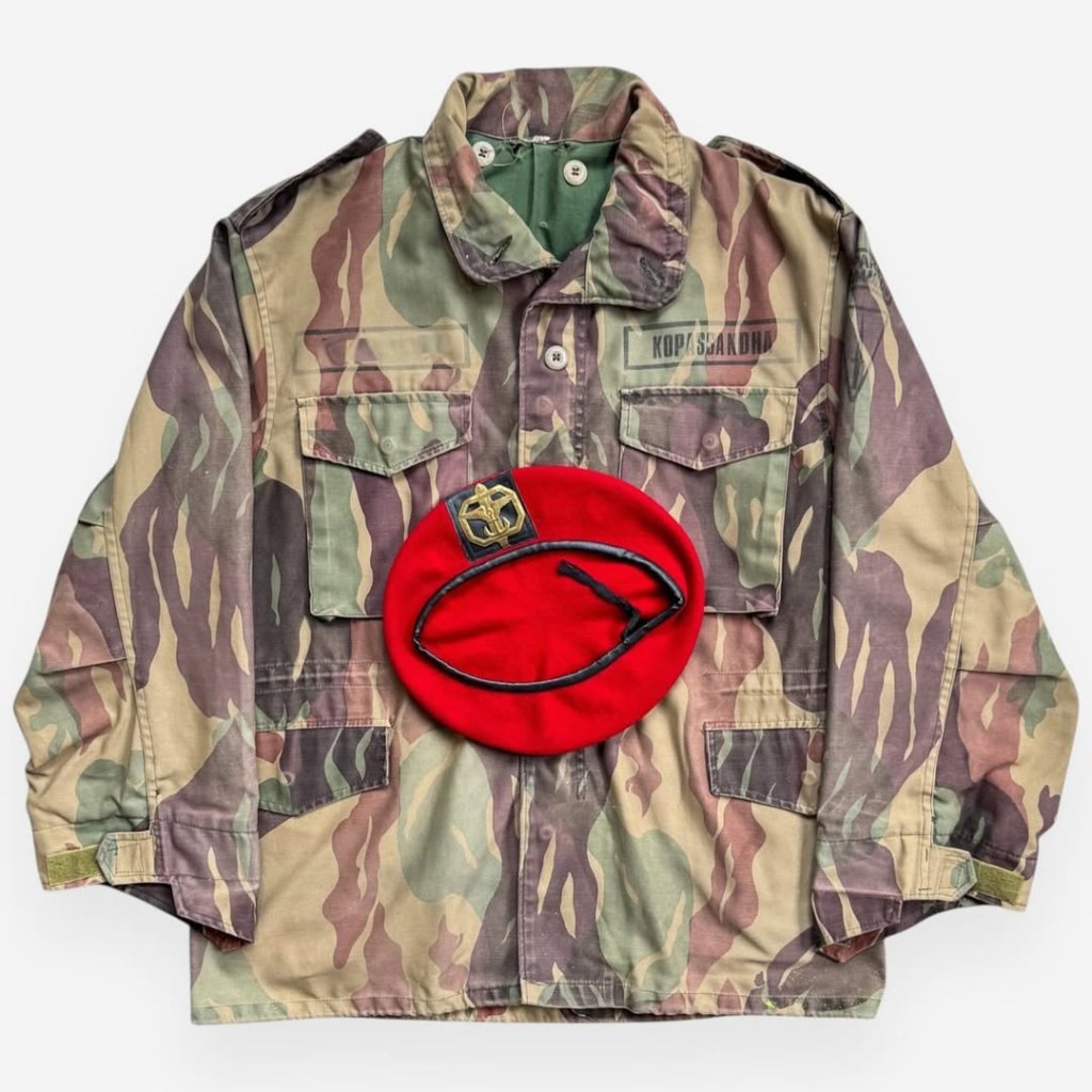 M65 Kopassandha Jacket with Loreng Darah Mengalir&nbsp;(Attributed)