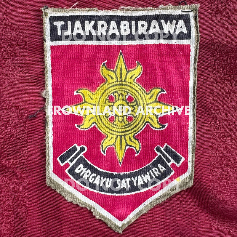 Tjakrabirawa Patch, Attributed to Mayor (Purn) Marinir Soelomo Sastrodimedjo 