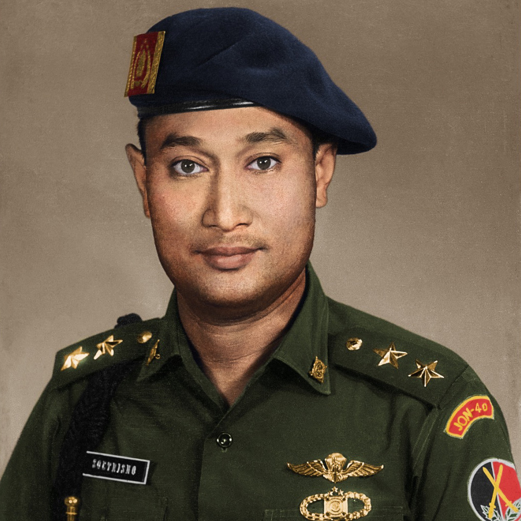 RGB Soetrisno Dan Yon 40 Walsus Brimob (Colorized by&nbsp;colorbykevin)