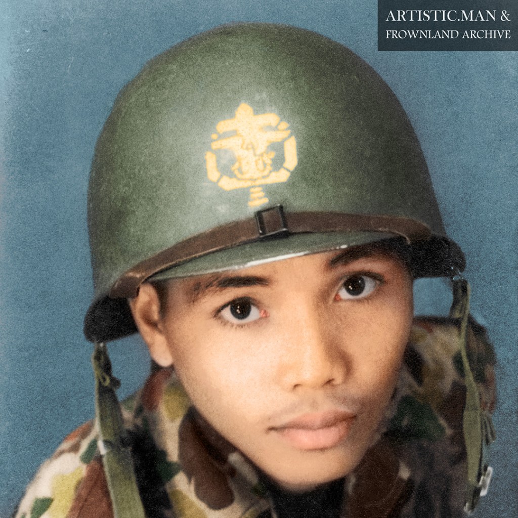 Johanes Suhban – Yon 1 RPKAD Kompi “Ben Hur” (Colorized by&nbsp;artistic.man)