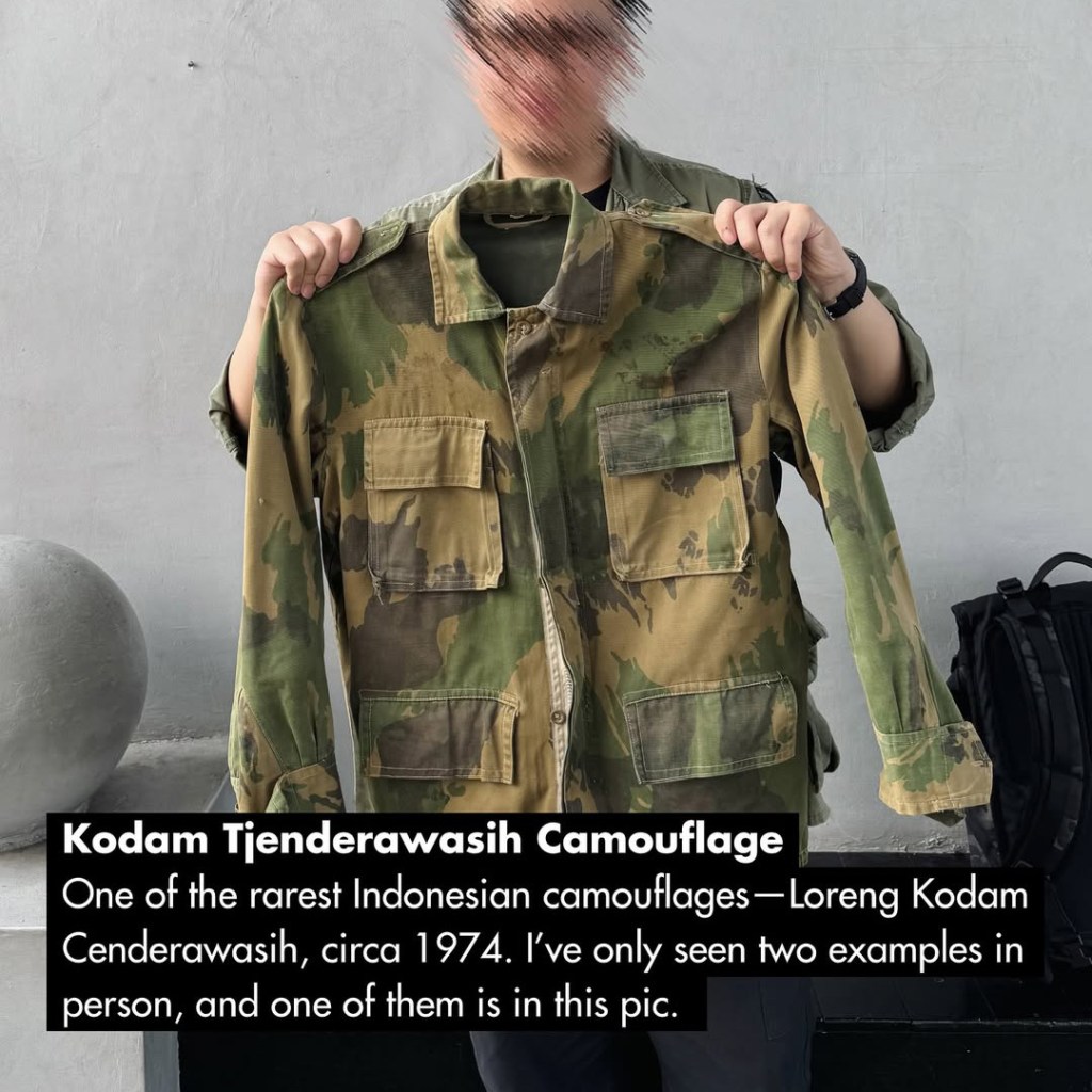 Loreng Kodam Cenderawasih — Tjenderawasih Camouflage Circa&nbsp;1974s