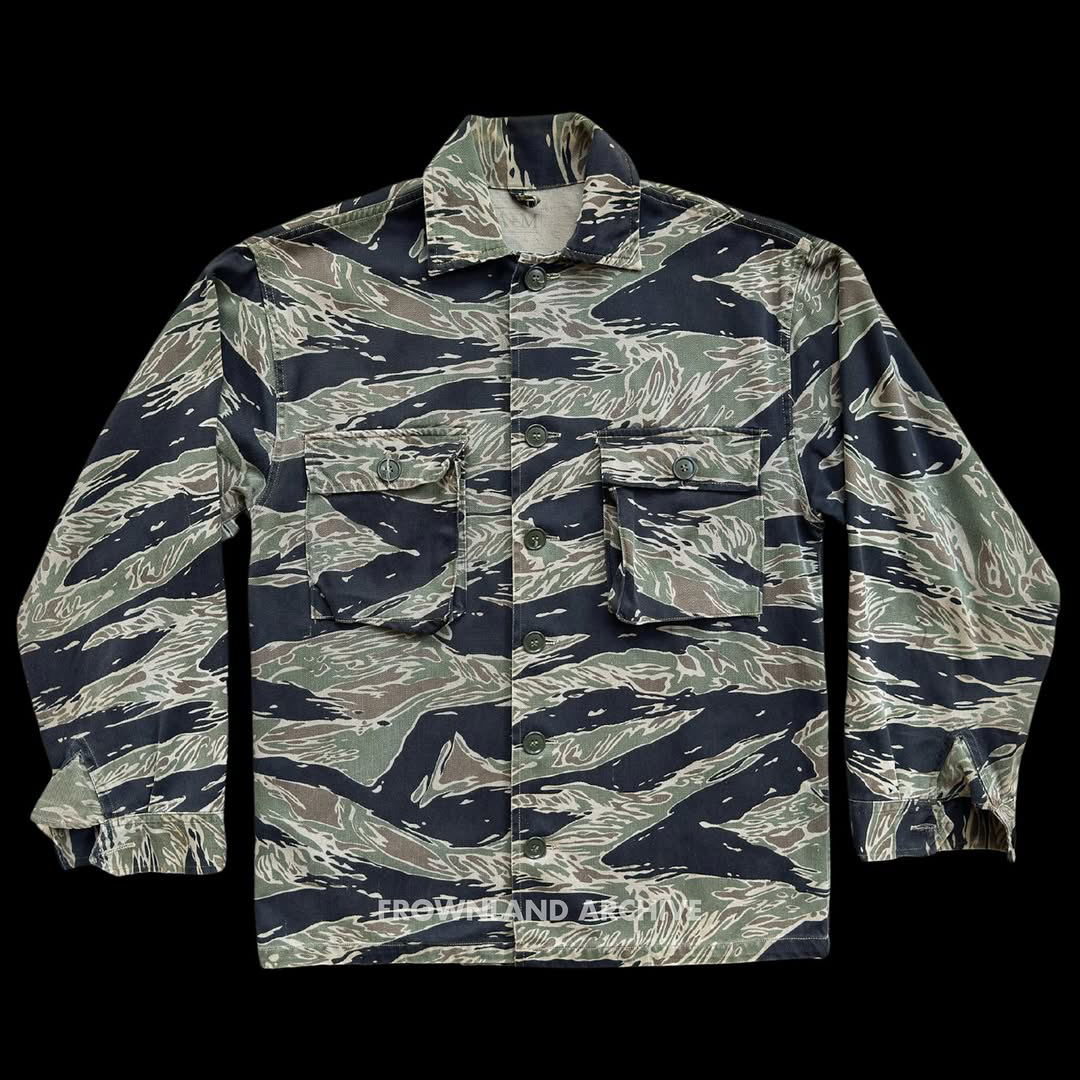 Okinawa-made Vietnam Tiger Stripe Camouflage