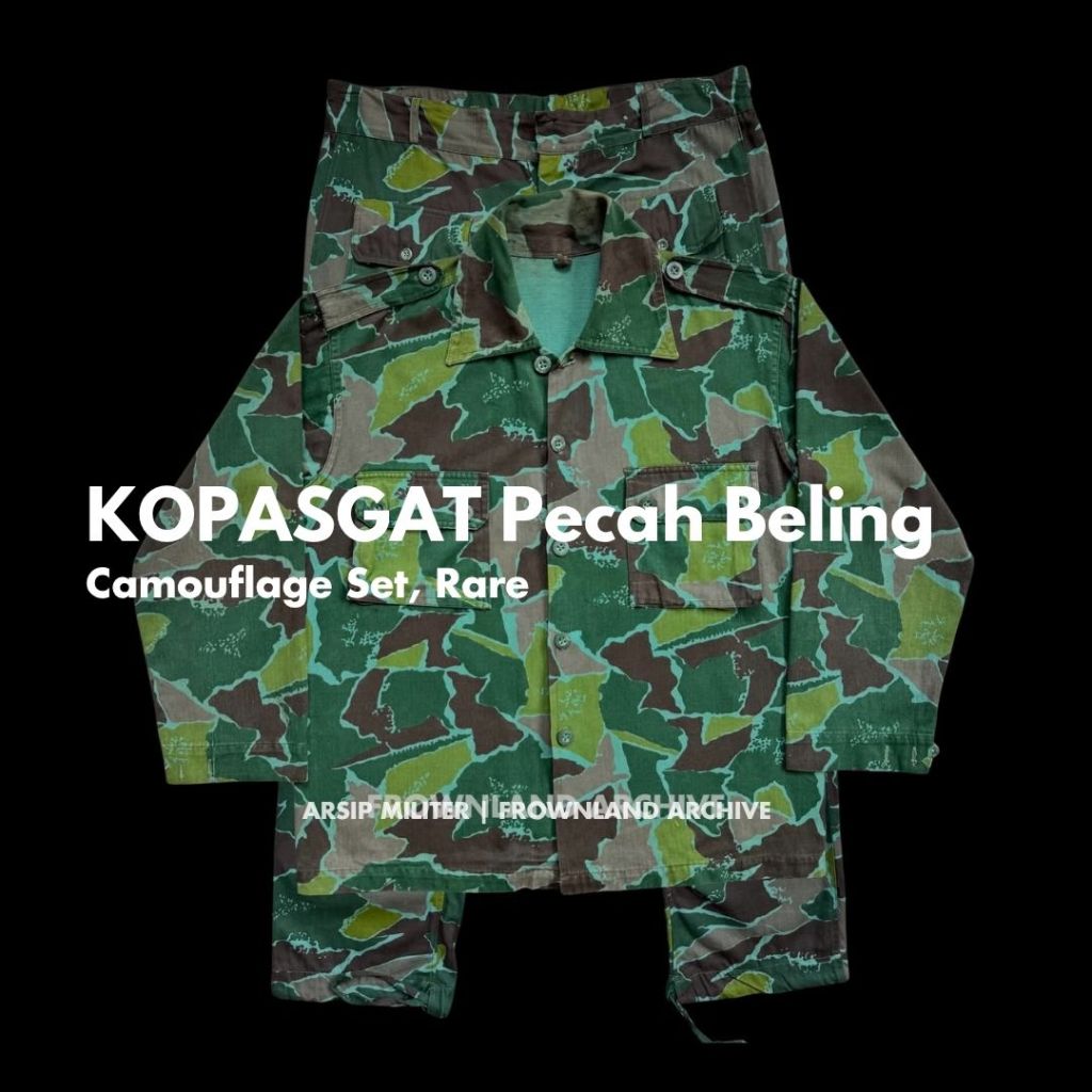 KOPASGAT Loreng Pecah Beling Camouflage Set&nbsp;’67s