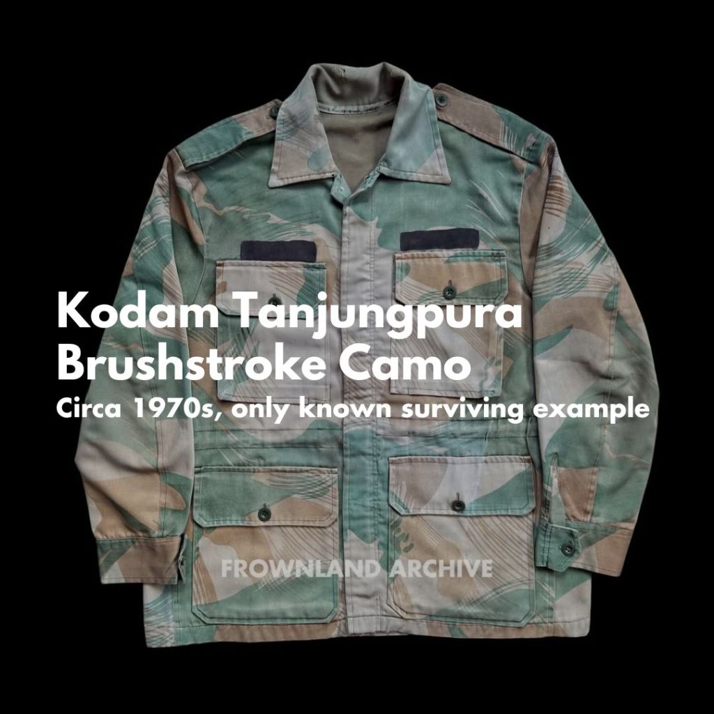 Kodam Tanjungpura Brushstroke Camo Circa&nbsp;’70s
