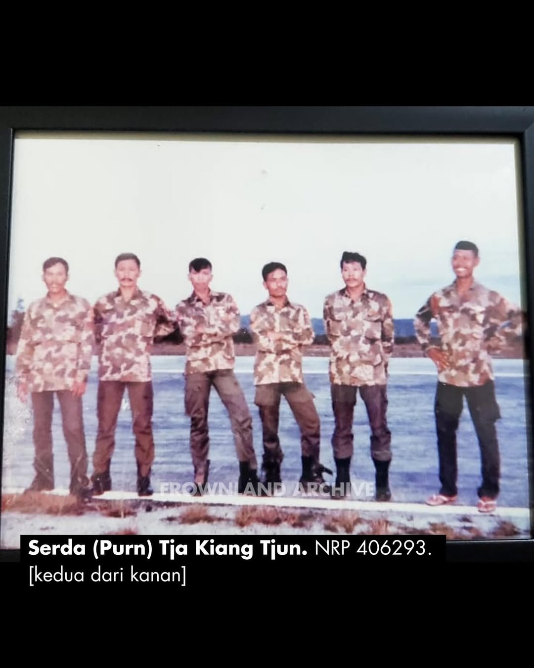 PDL Hijau Serda (Purn) Tja Kiang Tjun – Brigif 13/Galuh, Divif-1 KOSTRAD tahun 1980an