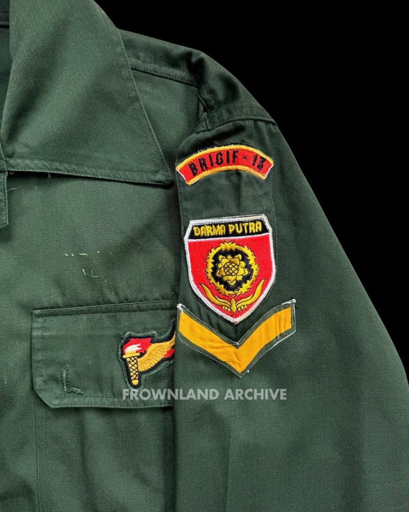 PDL Hijau Serda (Purn) Tja Kiang Tjun – Brigif 13/Galuh, Divif-1 KOSTRAD tahun 1980an