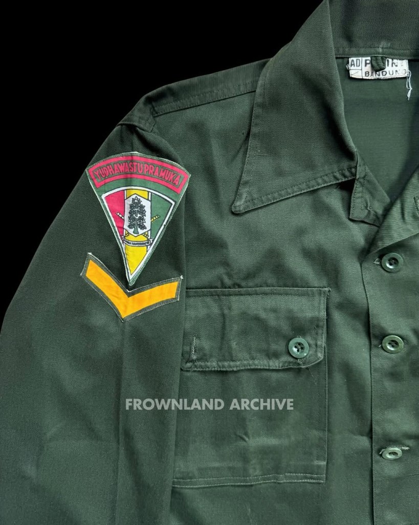 PDL Hijau Serda (Purn) Tja Kiang Tjun – Brigif 13/Galuh, Divif-1 KOSTRAD tahun 1980an