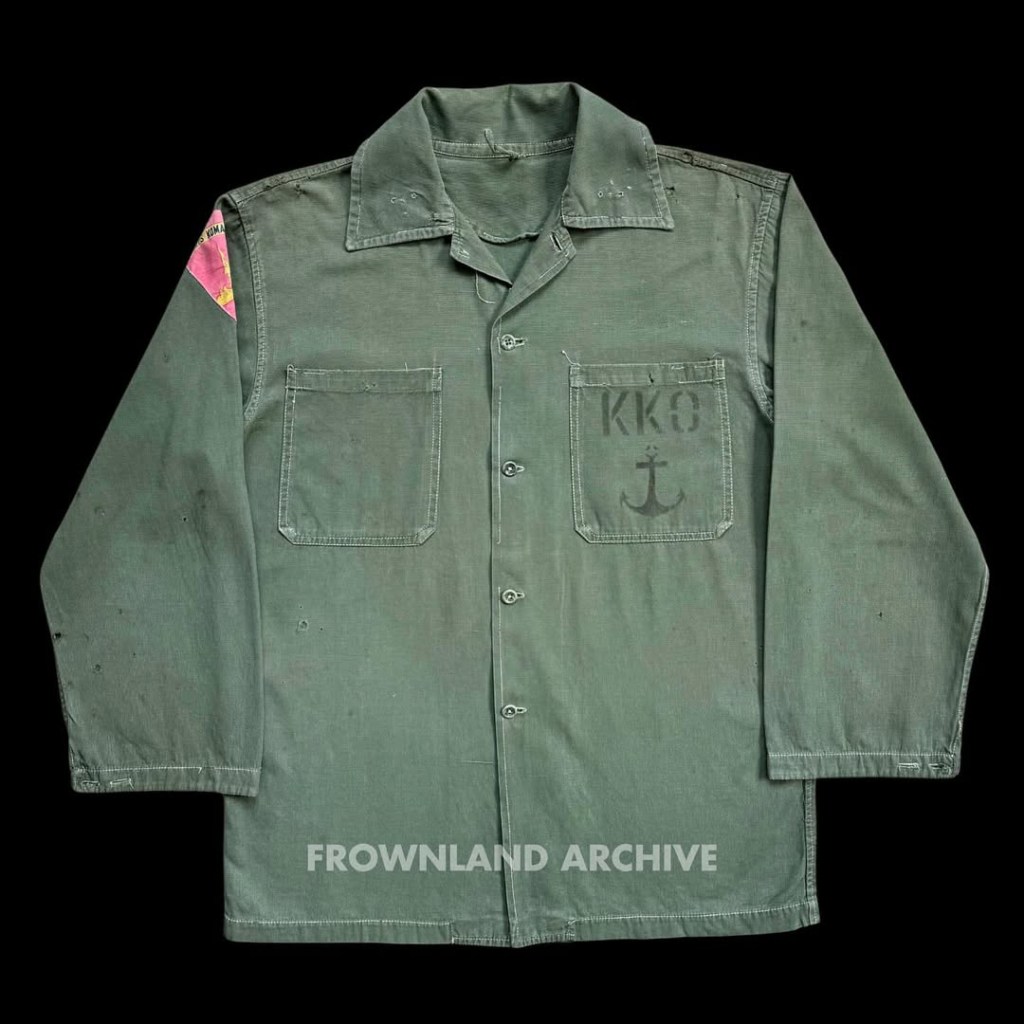 Baju KKo (Korps Komando) AL circla 1960an [sekarang-&nbsp;Marinir]