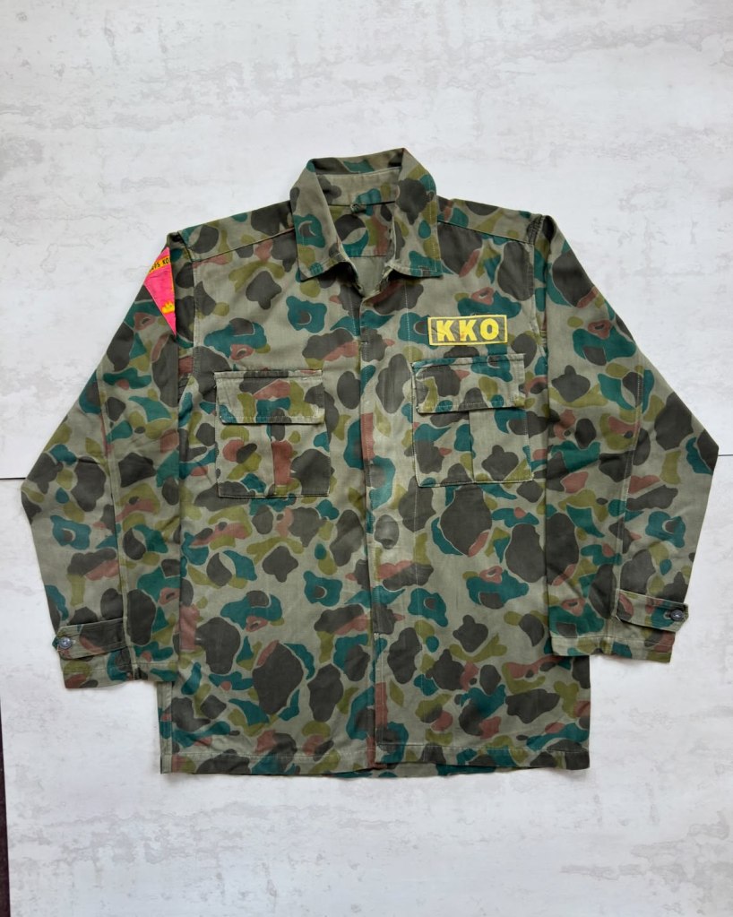 locally made loreng macan tutul KKO operasi seroja marinir